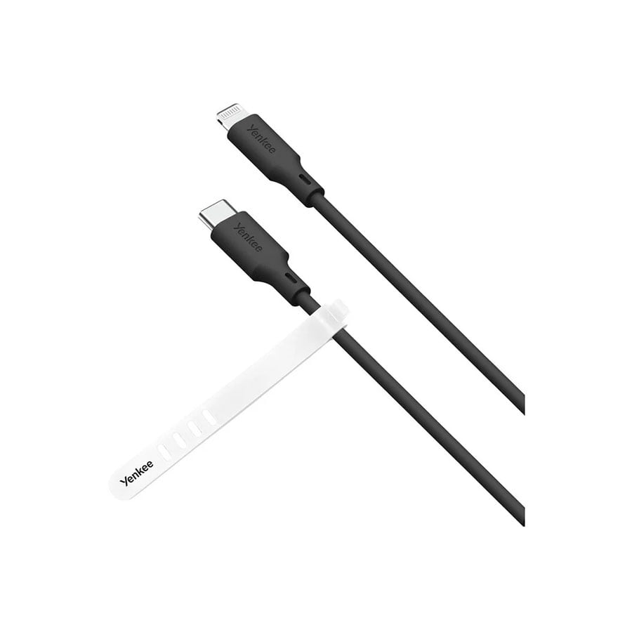 Yenkee USB kabal YCU 635 BK SILIC MFi - USB C/1,5m
