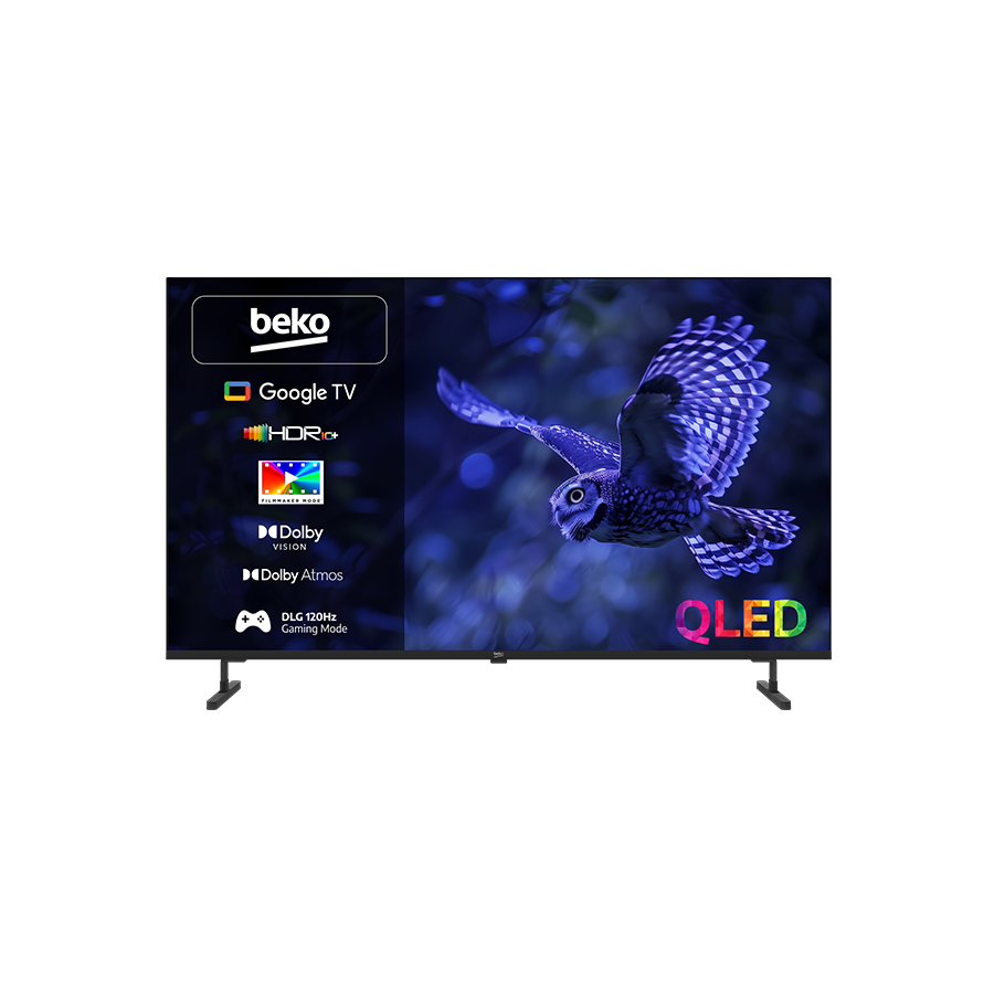 BEKO TV QLED 65" BCQ 8000 Google TV