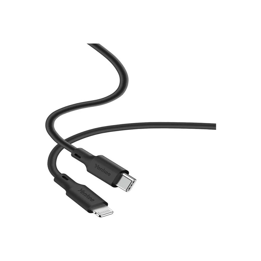 Yenkee USB kabal YCU 635 BK SILIC MFi - USB C/1,5m - slika 2