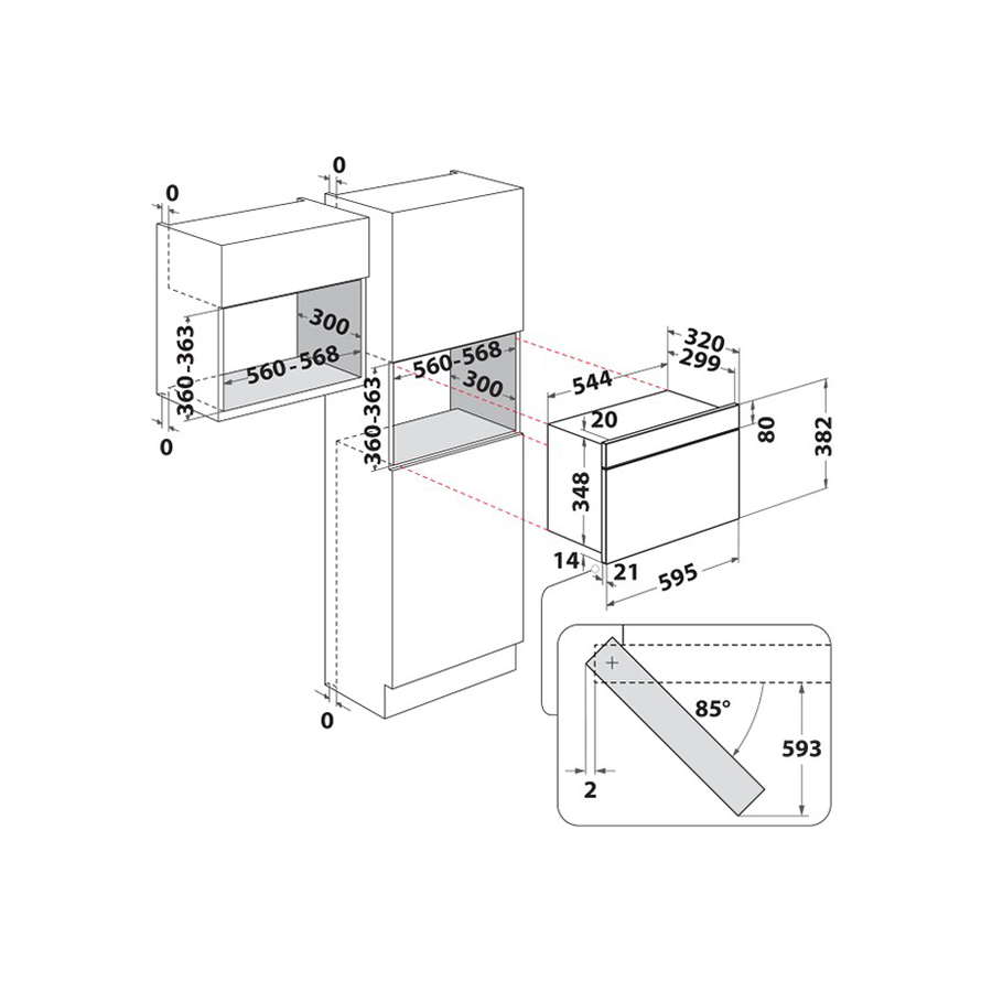 Whirlpool Ugr. mikrovalna WMN14BB - slika 5