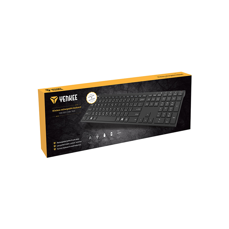 Yenkee Tastatura bežična YKB 2000 CSBK - slika 6