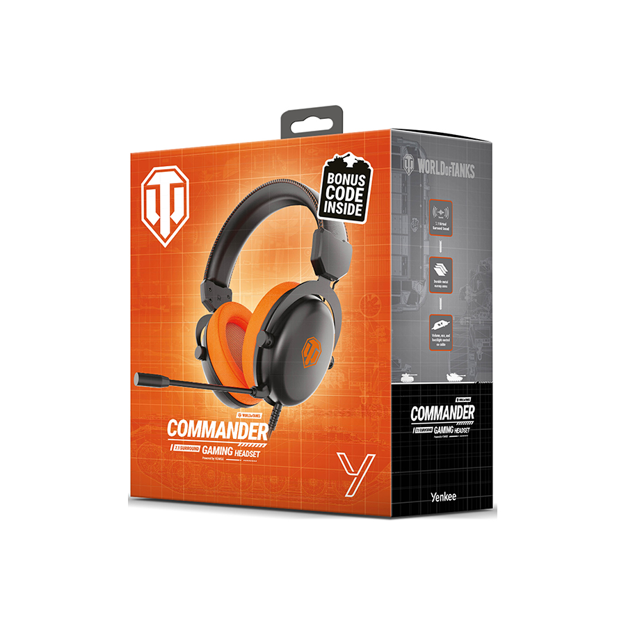 Yenkee Gaming slušalice YHP WT300 COMMANDER - slika 2