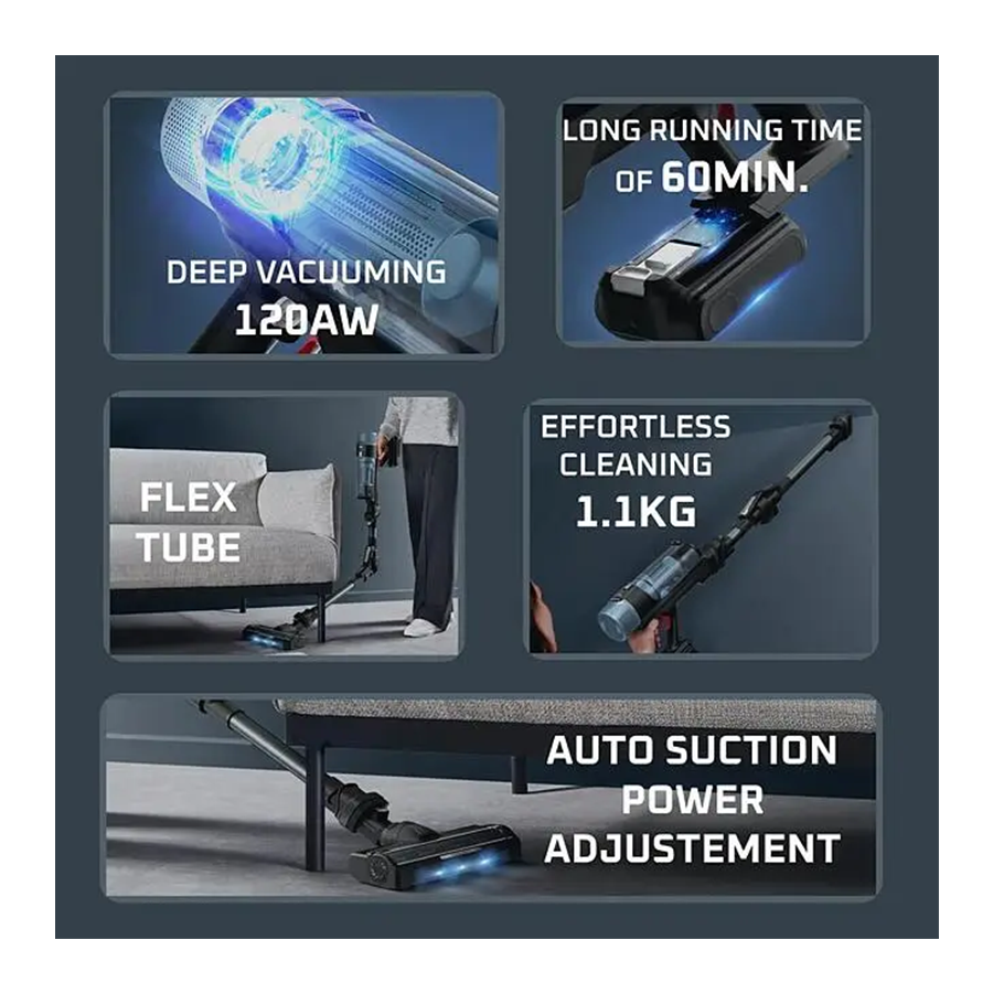 Rowenta Štapni usisivač RH7AD5E0 X-FORCE FLEX 10.80 - slika 3